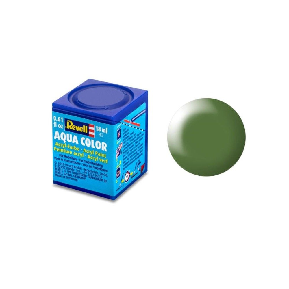 Silk "Fern Green"(RAL 6025)Aqua Color Acrylic 18ml