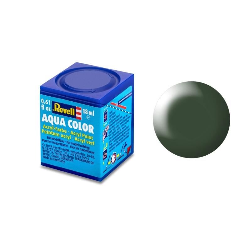 Silk "Dark Green"(RAL 6020)Aqua Color Acrylic 18ml