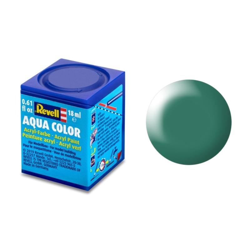 Silk "Patina Green" (RAL 6000) Aqua Color - 18ml