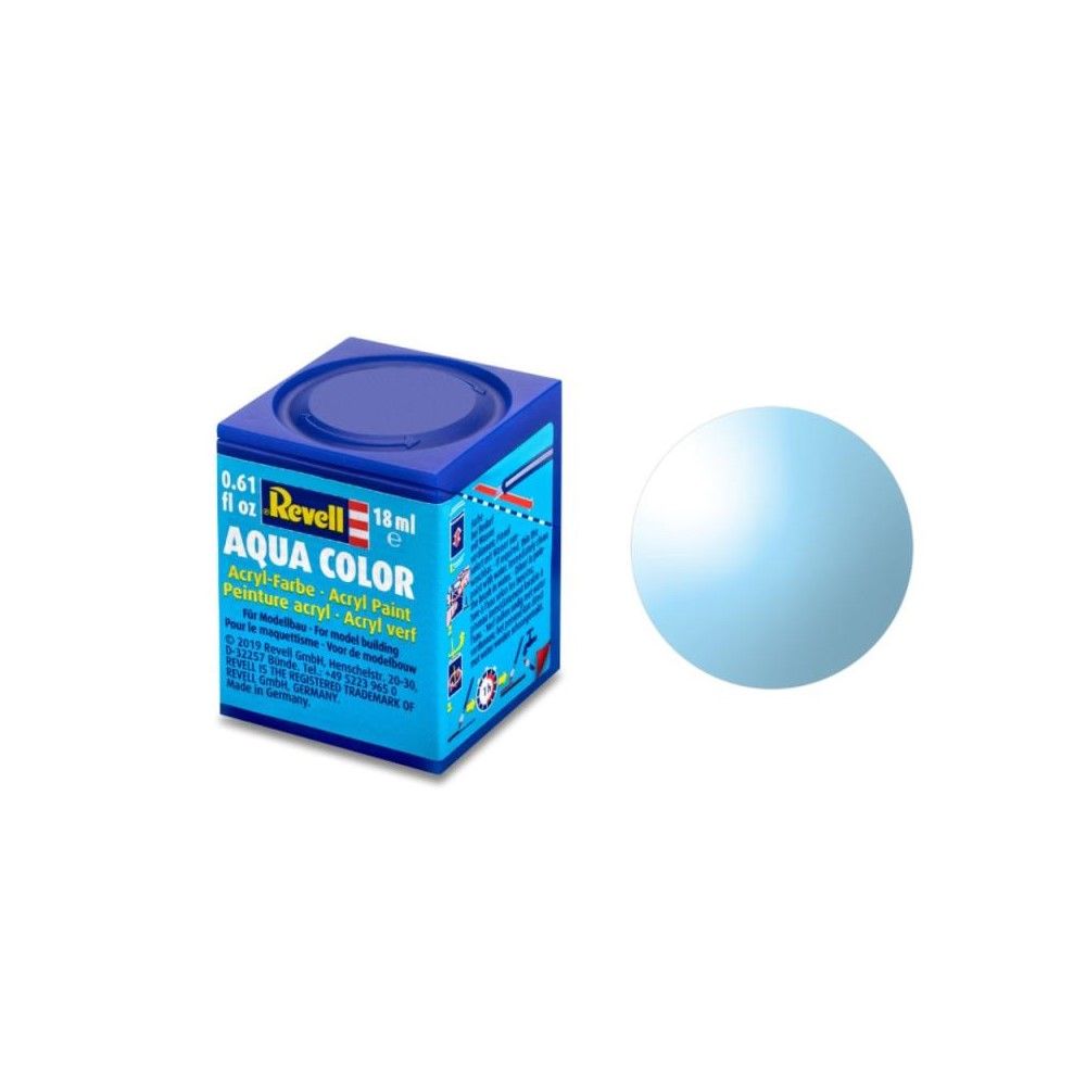 "Clear Blue" Aqua Color Acrylic - 18ml