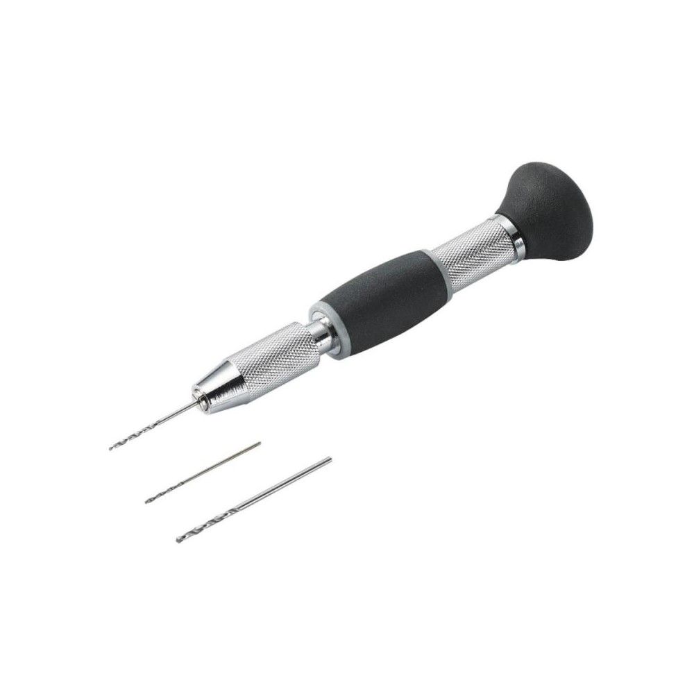 Furador Manual com 3 brocas (.7/1/1.3mm)