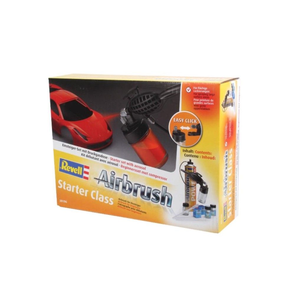 Conjunto Básico de pintura para principiantes com Aerografo e Lata de Ar