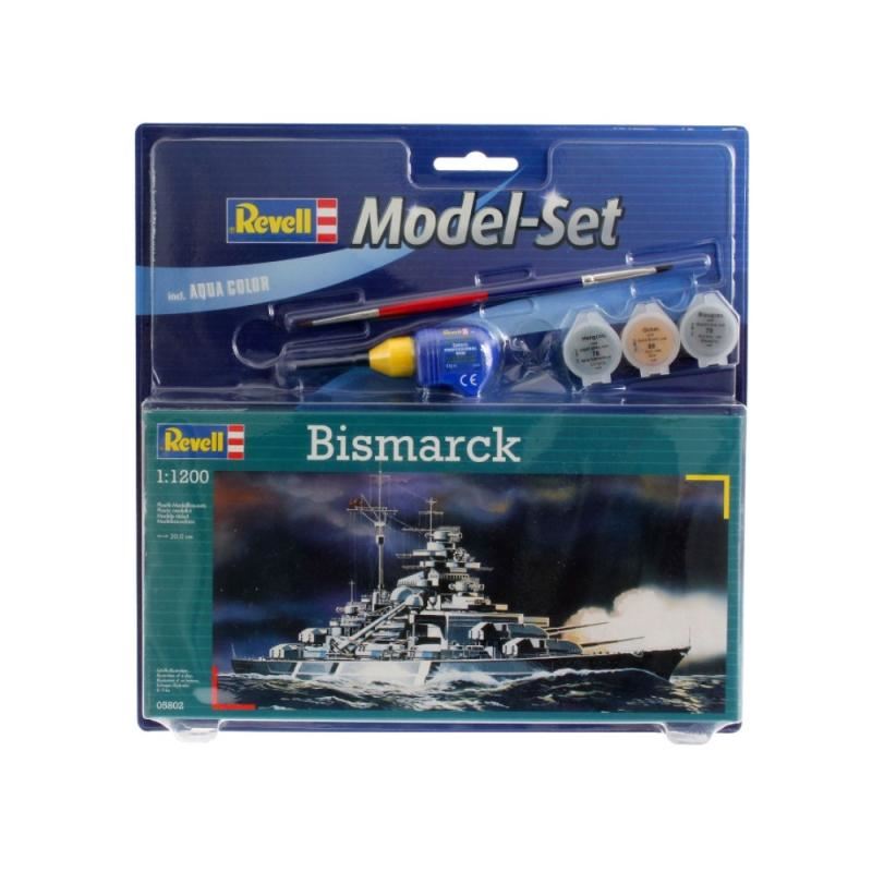 Model Set German Battleship "Bismarck"