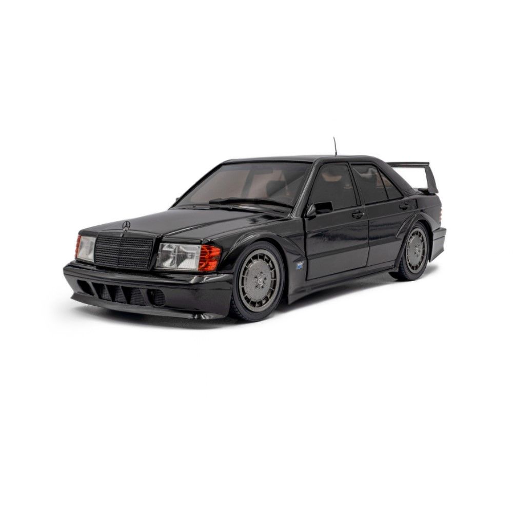 1/18 - Mercedes-Benz 190 (W201) EVO II, Preto (1990)