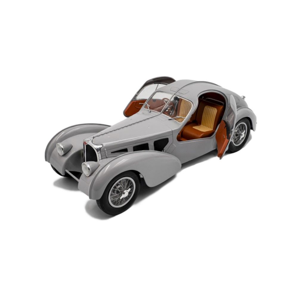 1/18 - Bugatti Atlantic Type 57, Cinza Mate (1937)