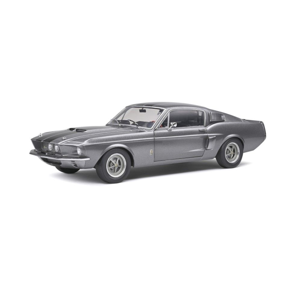1/18 - Shelby GT500 Cinza c/ listras pretas (1967)