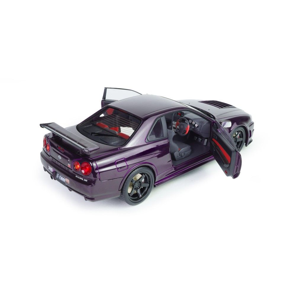 1/18 - Nissan Skyline GT-R (BNR34), Purple (1999)