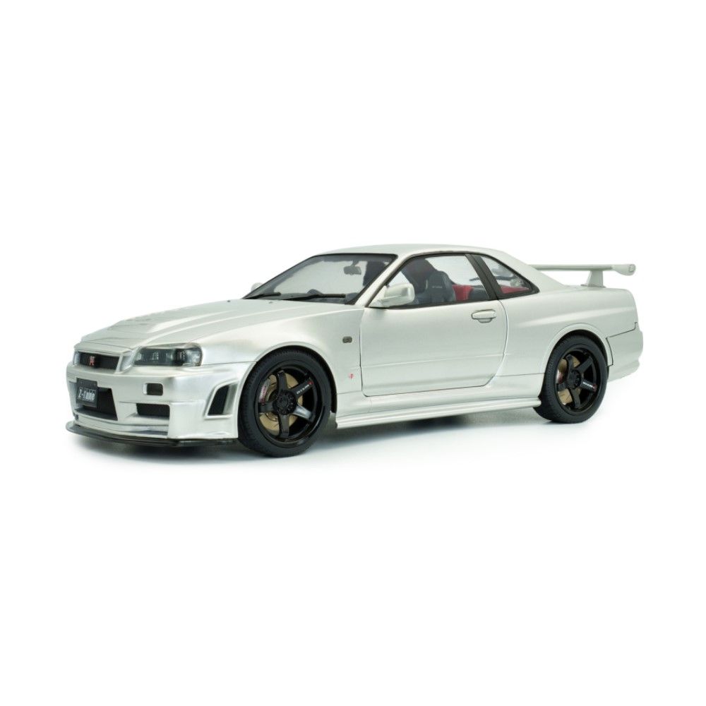 1/18 - Nissan Skyline GT-R (BNR34), Prateado (1999)
