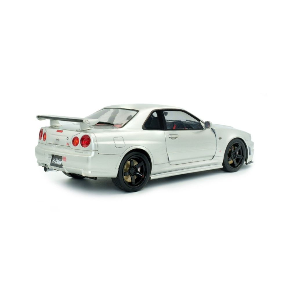 1/18 - Nissan Skyline GT-R (BNR34), Prateado (1999)