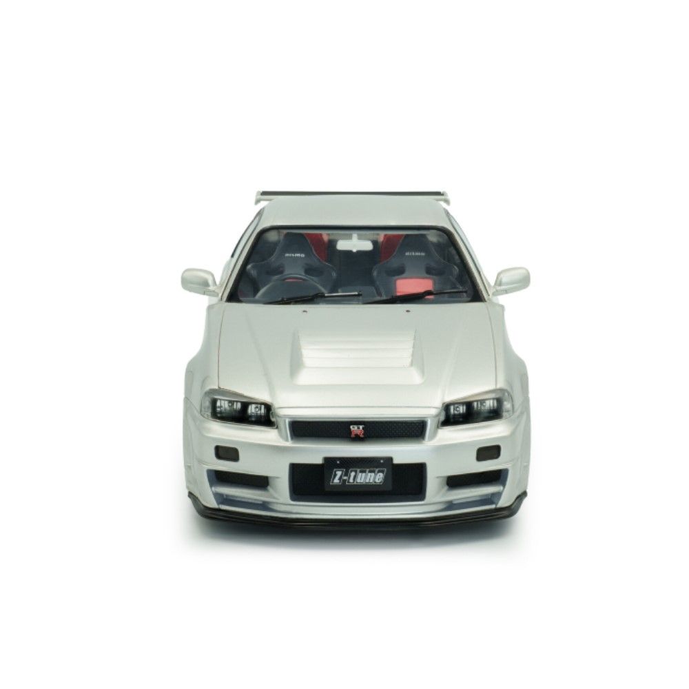 1/18 - Nissan Skyline GT-R (BNR34), Prateado (1999)