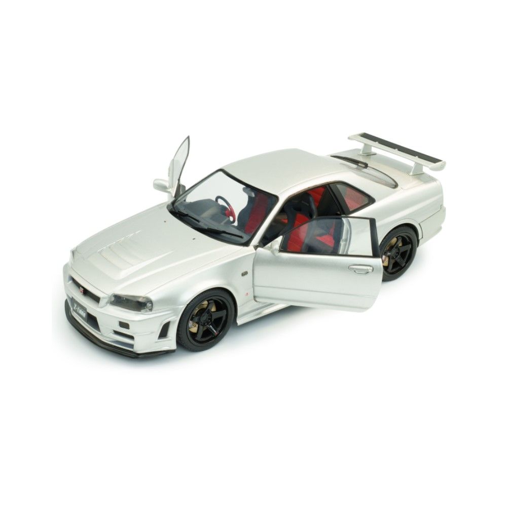 1/18 - Nissan Skyline GT-R (BNR34), Prateado (1999)