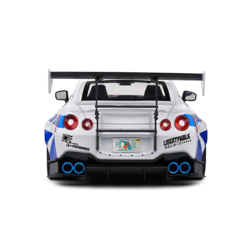 1/18 - Nissan Skyline GT-R (R35) Liberty Walk Fast & Furious Tribute, 2024, Branco