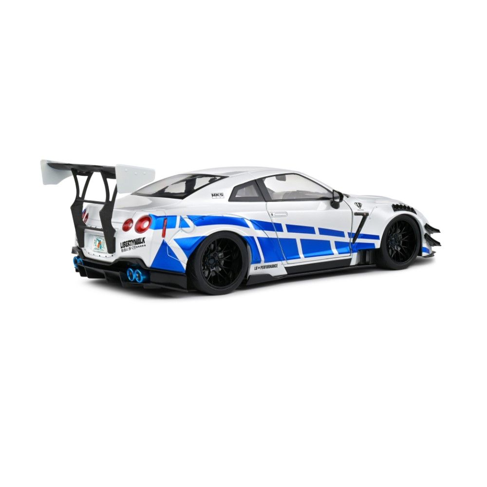 1/18 - Nissan Skyline GT-R (R35) Liberty Walk Fast & Furious Tribute, 2024, Branco