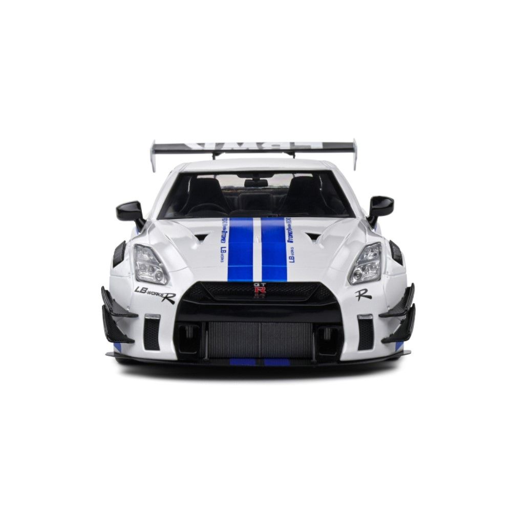 1/18 - Nissan Skyline GT-R (R35) Liberty Walk Fast & Furious Tribute, 2024, Branco
