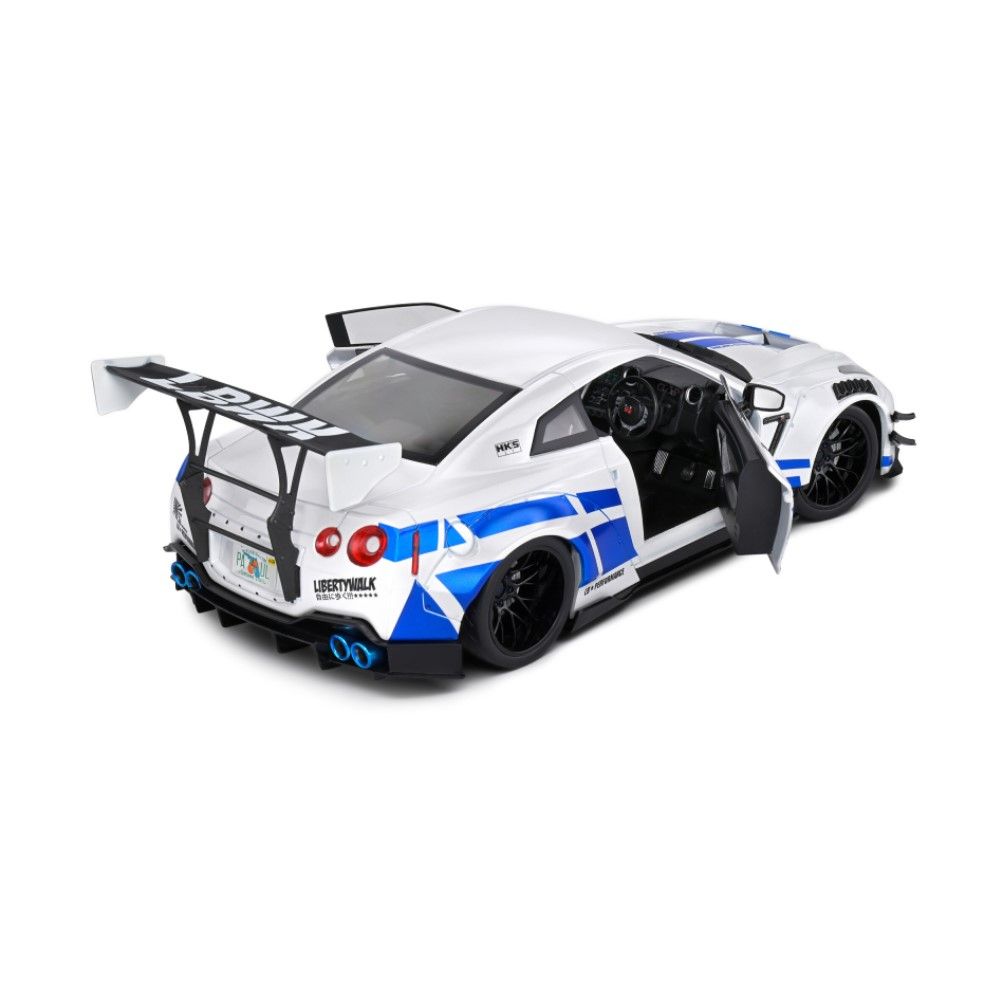 1/18 - Nissan Skyline GT-R (R35) Liberty Walk Fast & Furious Tribute, 2024, Branco