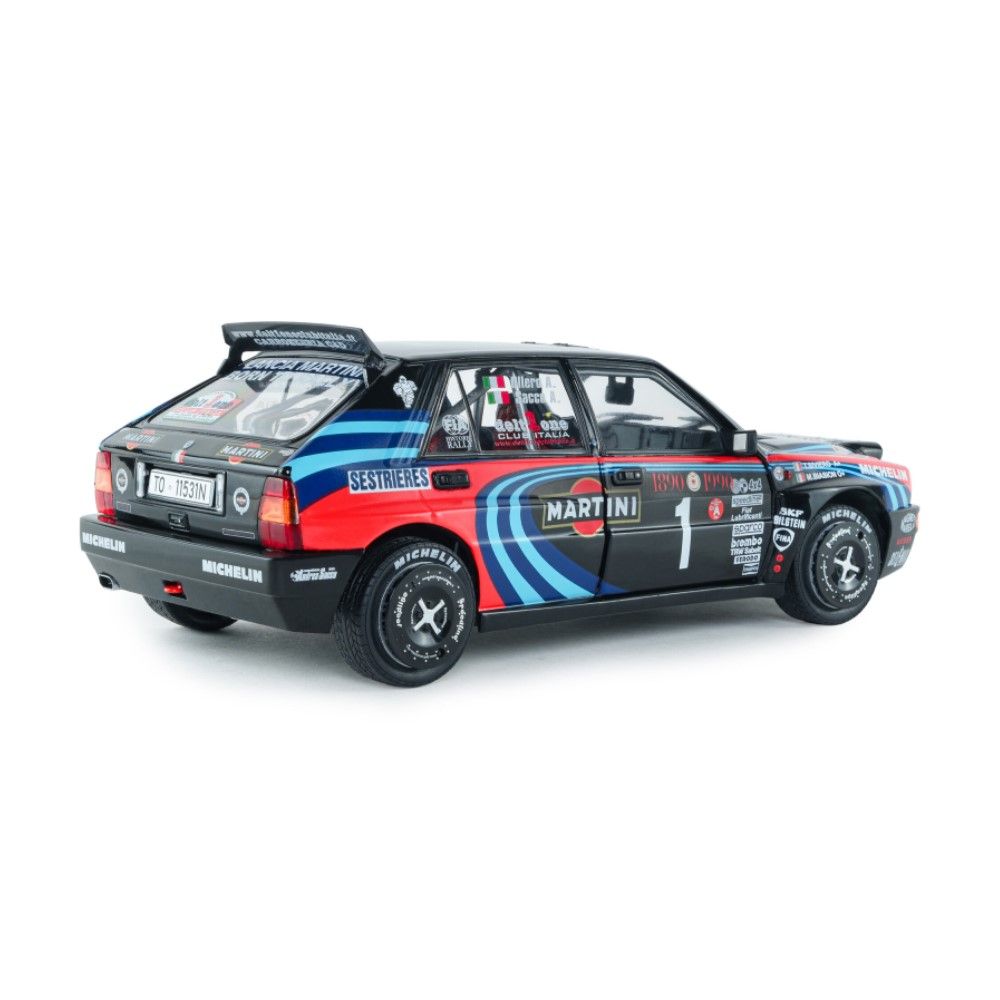 1/18 - Lancia Delta HF Integrale EVO 1 Martini, Preto (1990)