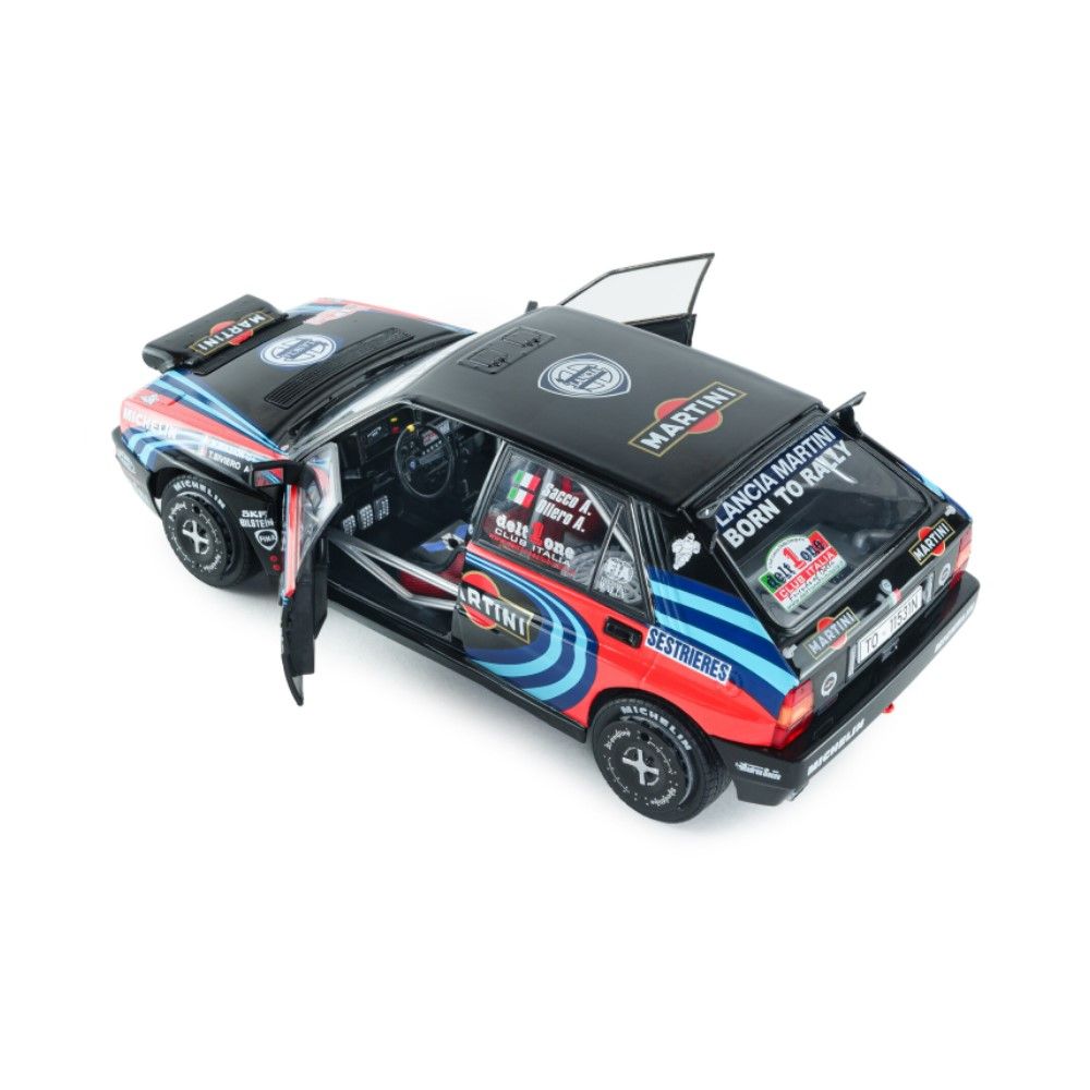 1/18 - Lancia Delta HF Integrale EVO 1 Martini, Preto (1990)