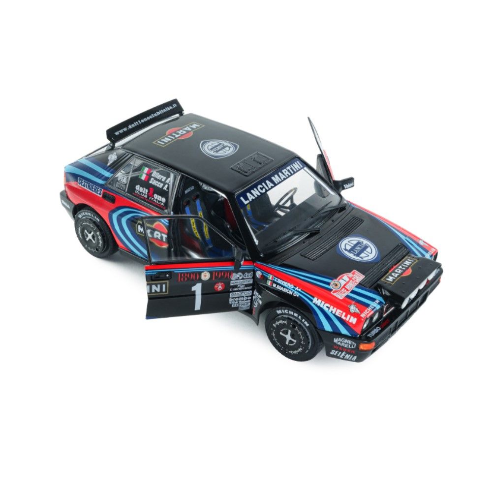 1/18 - Lancia Delta HF Integrale EVO 1 Martini, Preto (1990)