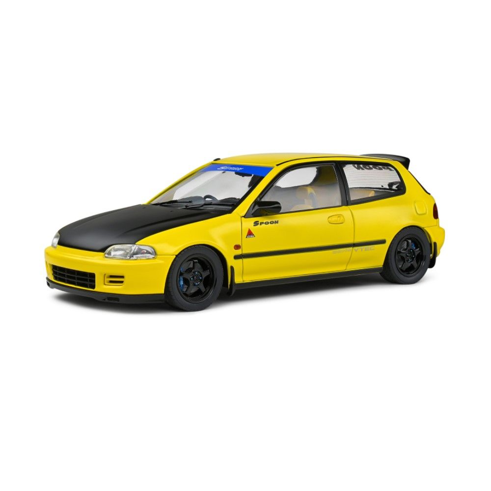 1/18 - Honda Civic (EG6) Edição Spoon, Amarelo (1991)