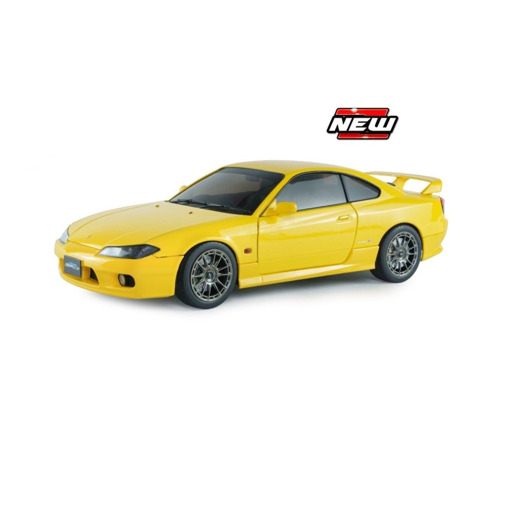 1/18 - Nissan Silvia S15, Amarelo (1999)