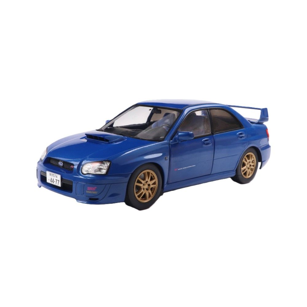 1/18 - Subaru Impreza WRX STI, Azul (2003)