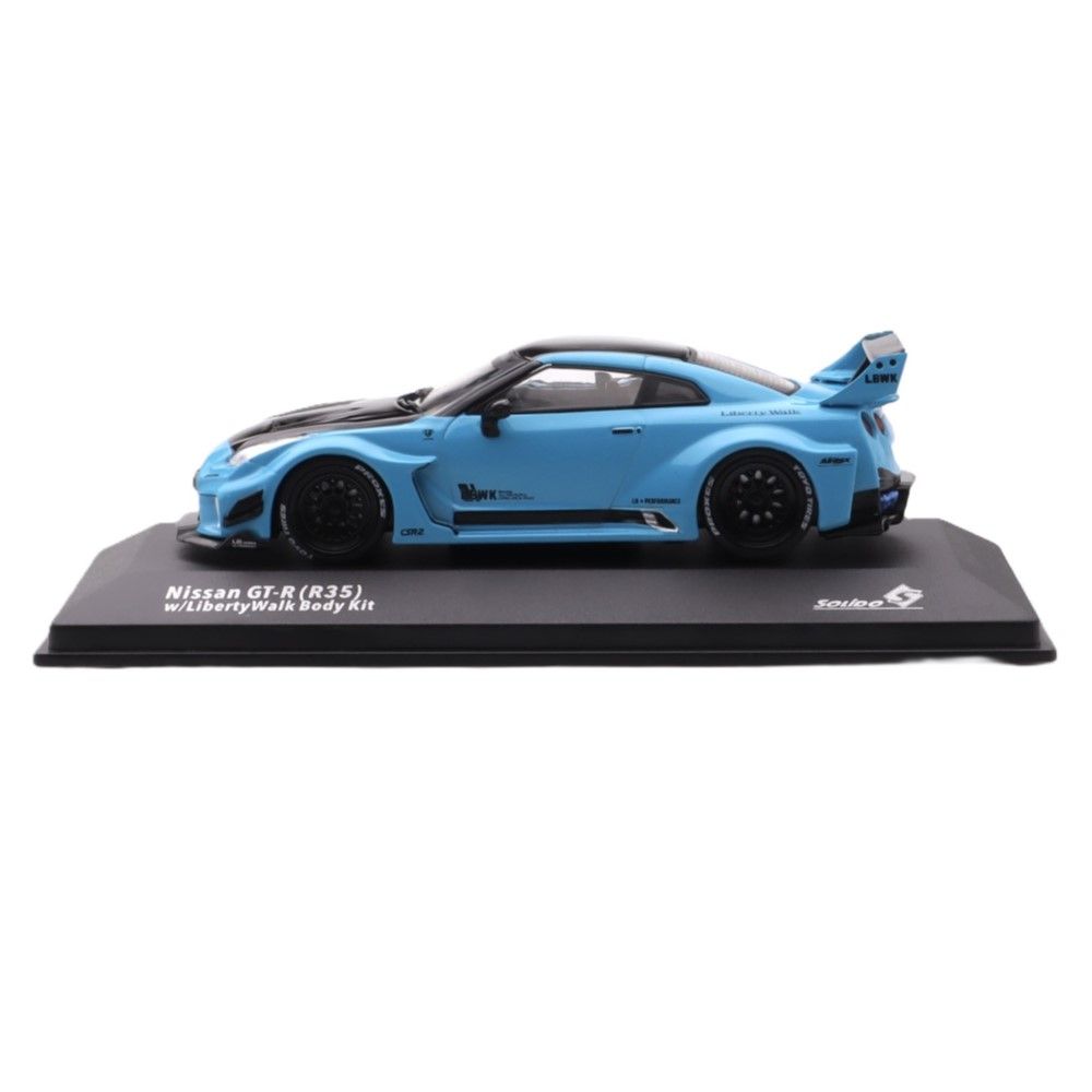 1/43 - Nissan GTR R35 Liberty Walk, Azul (2019)