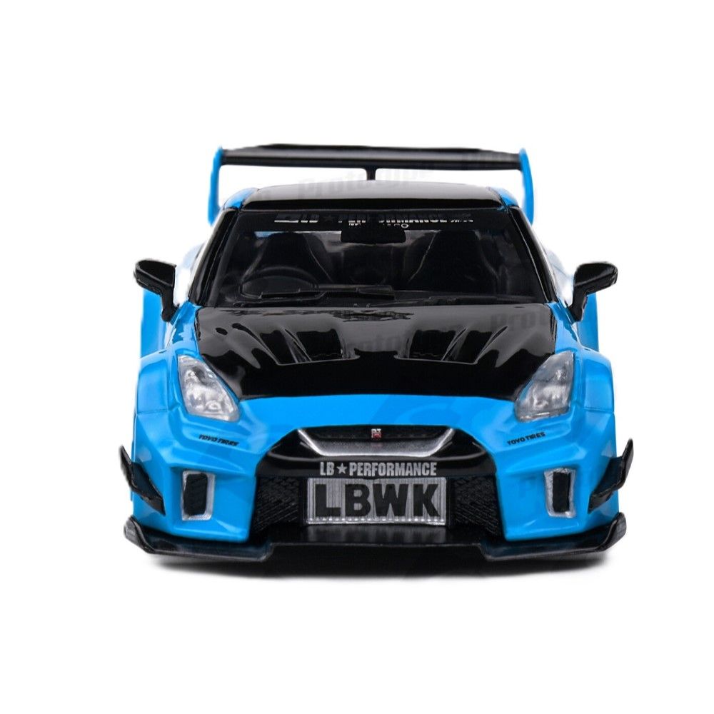 1/43 - Nissan GTR R35 Liberty Walk, Azul (2019)