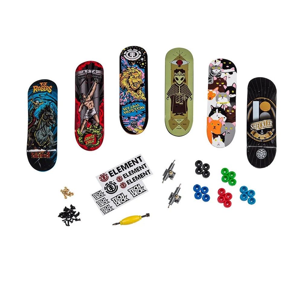 Tech Deck - Bónus Pack 6 Skates