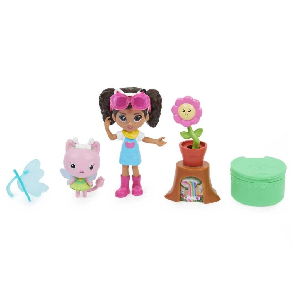 Gabby´s Dollhouse - Pack de Figuras com Acessórios de Jardim