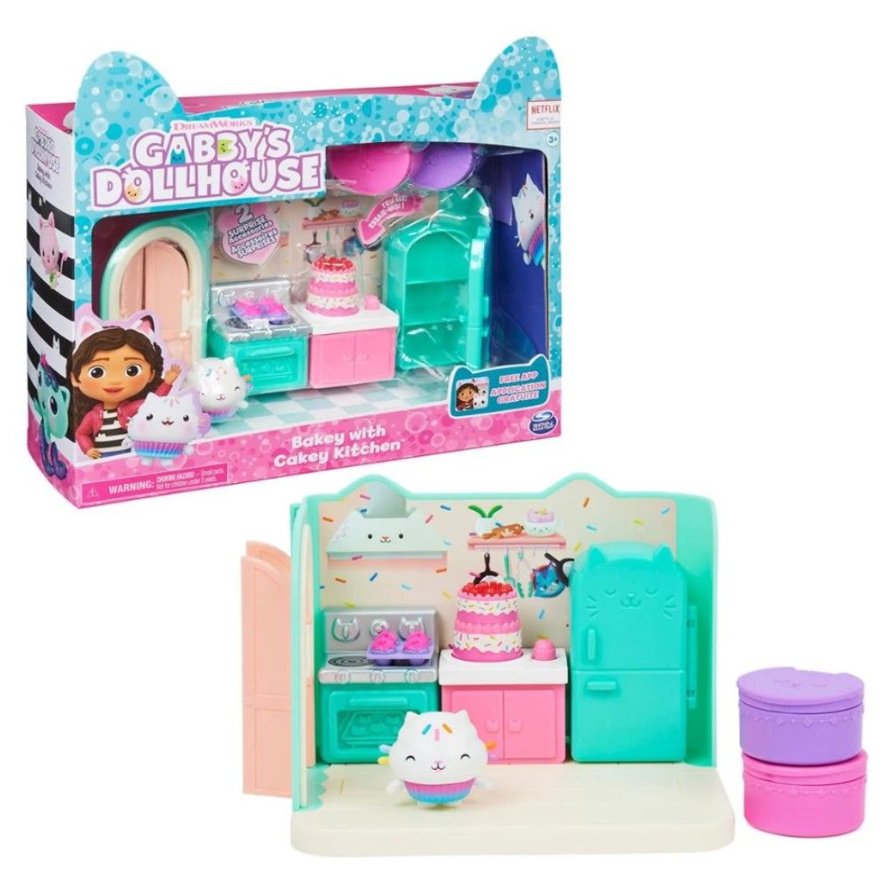 Gabby´s Dollhouse - Conjunto de Cozinha para Casa da Gaby