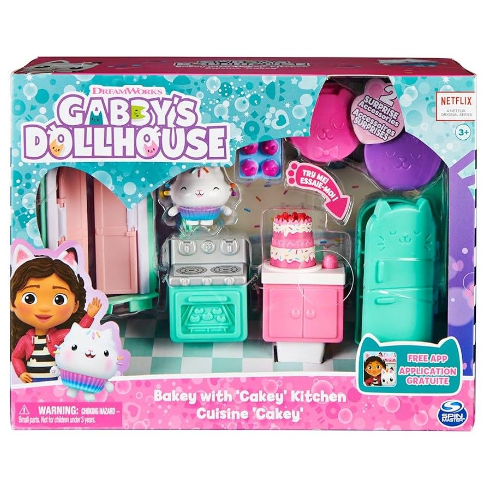 Gabby´s Dollhouse - Conjunto de Cozinha para Casa da Gaby