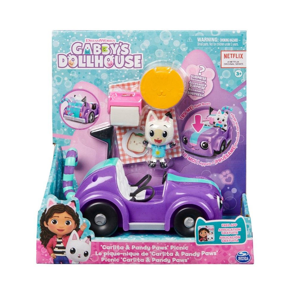 Gabby´s Dollhouse - Carro da Carlita
