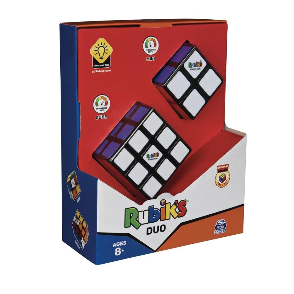 Rubik`s - Duo Pack Cubo 2x2 + Cubo 3x3