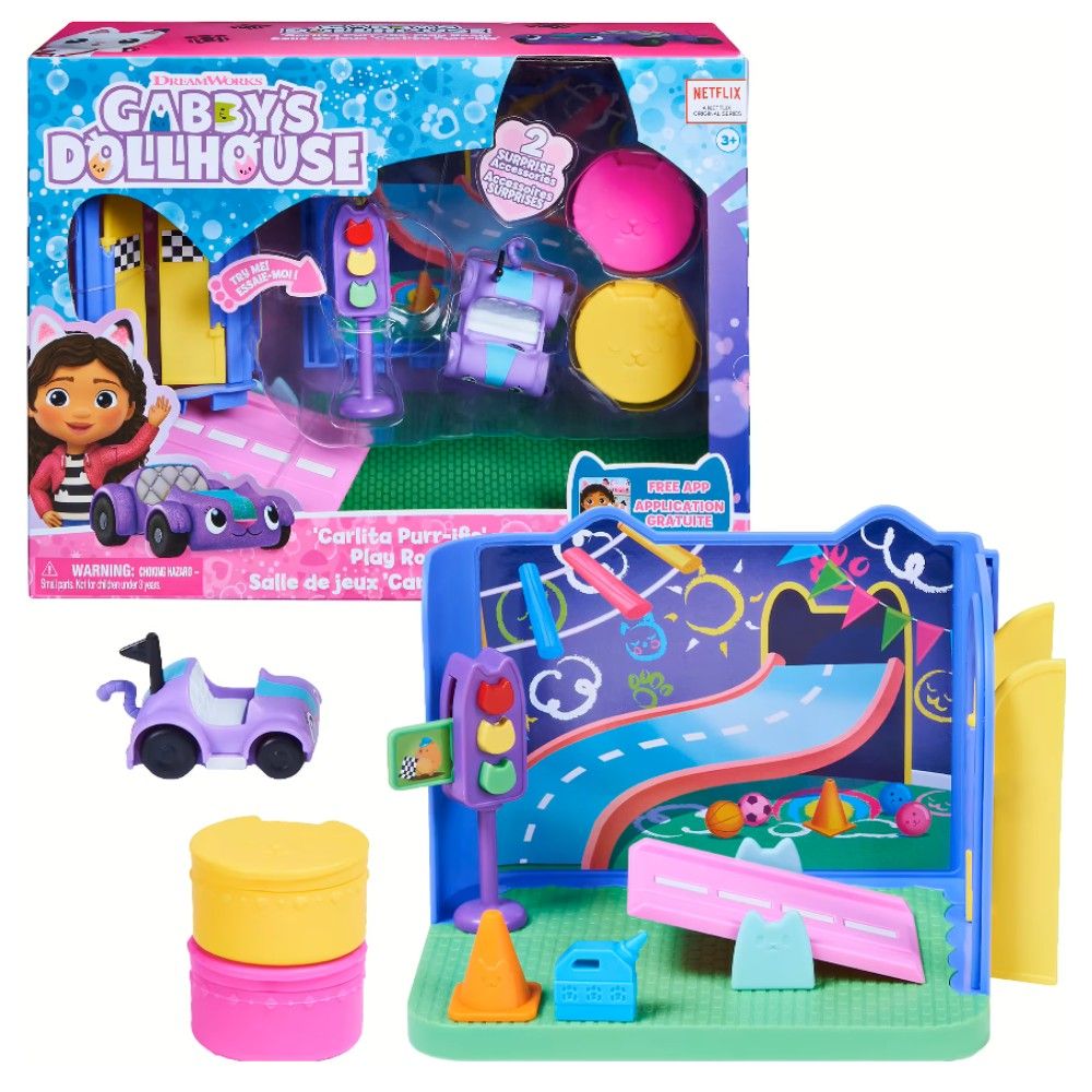 Gabby´s Dollhouse - Conjunto de Quarto da Carlita