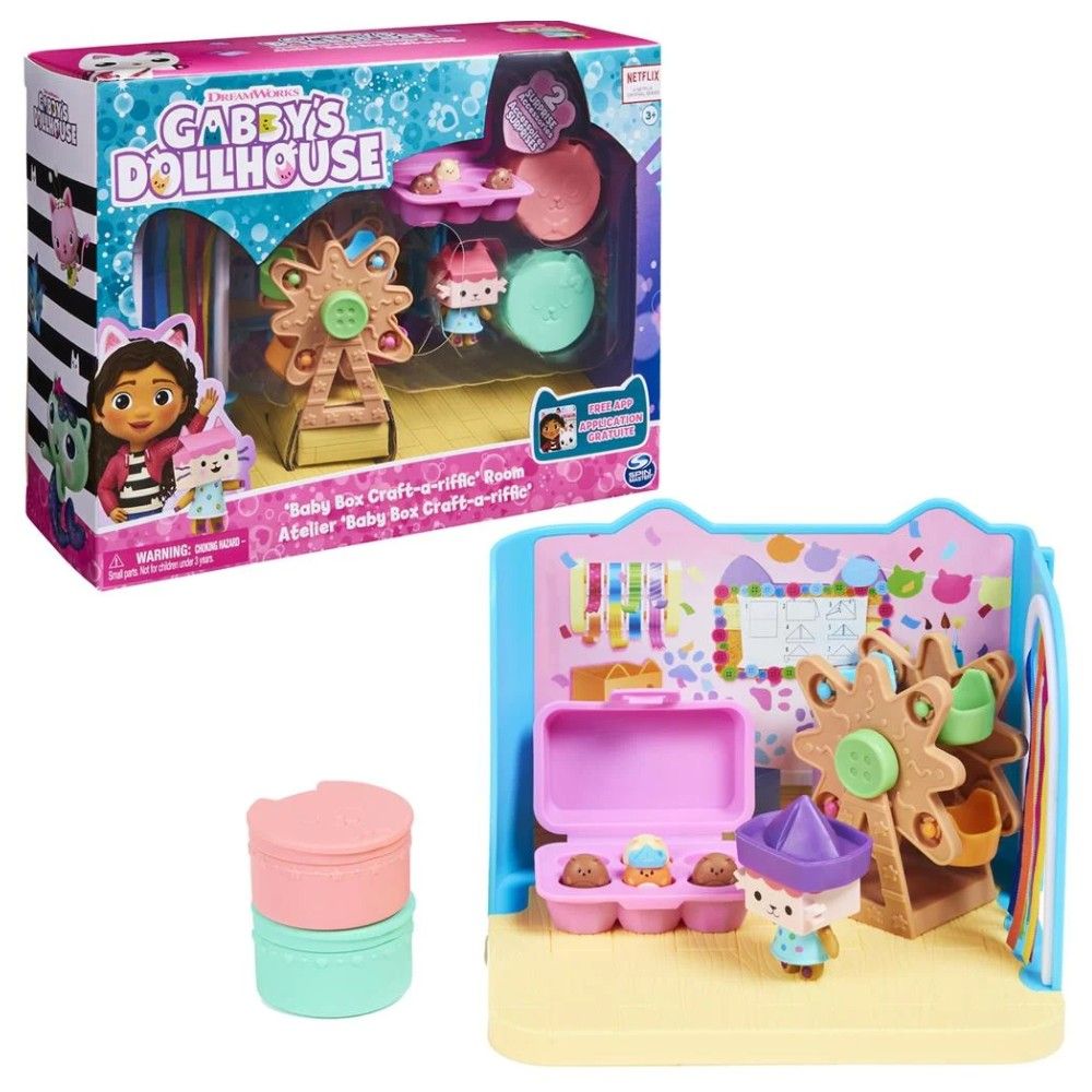 Gabby´s Dollhouse - Conjunto de Estudio de Arte para Casa da Gaby