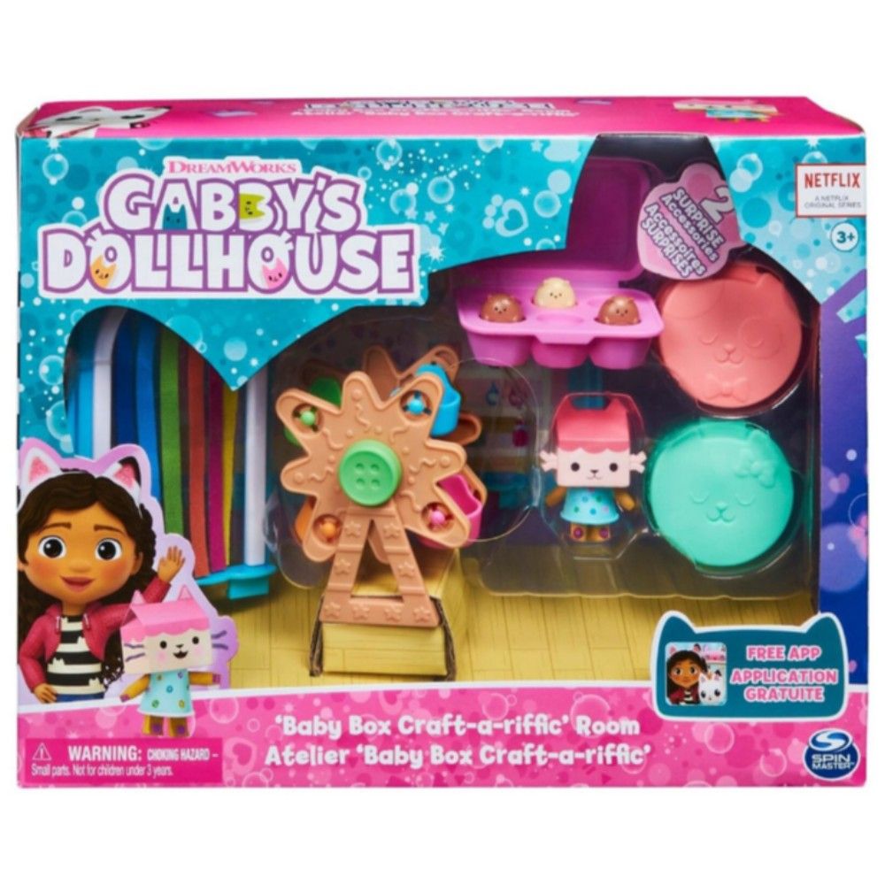 Gabby´s Dollhouse - Conjunto de Estudio de Arte para Casa da Gaby