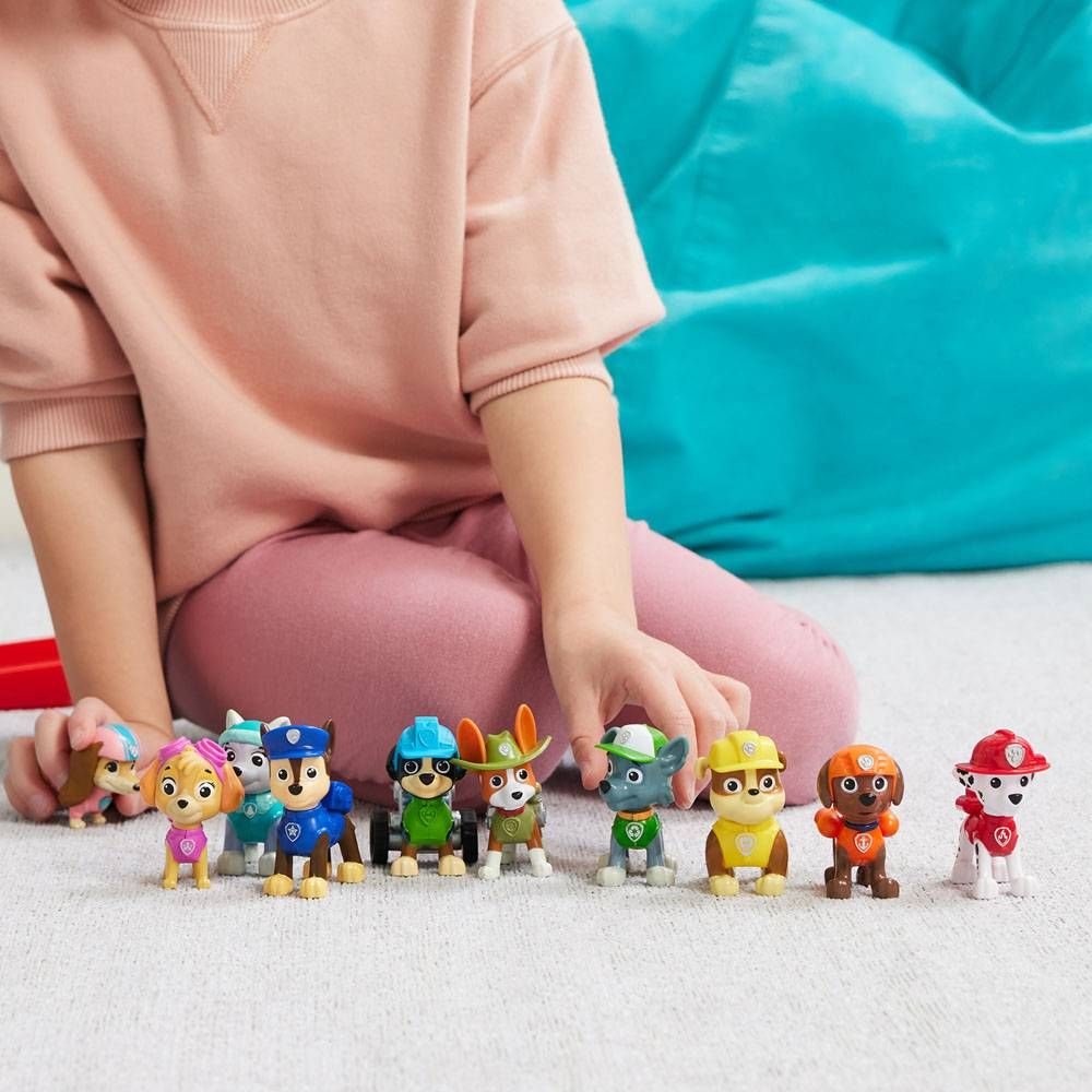 Patrulha Pata - Pack com 10 Figuras