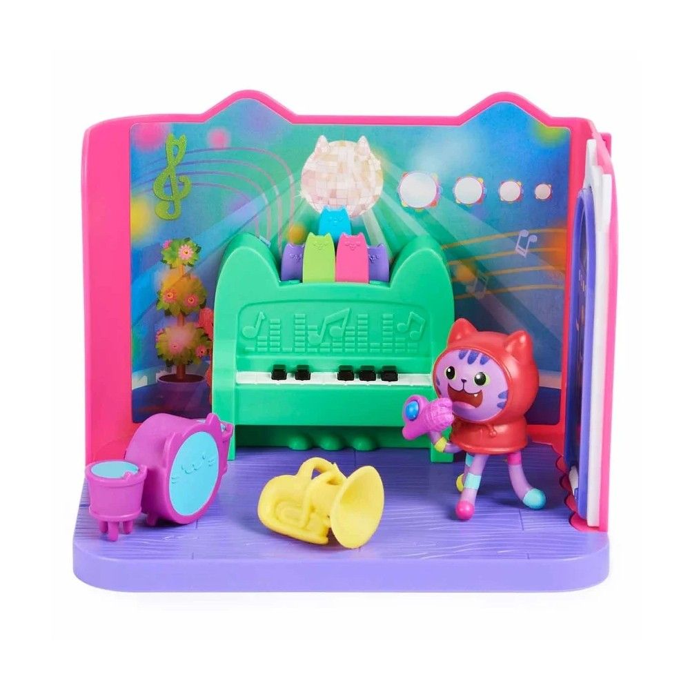 Gabby´s Dollhouse - Conjunto de Instrumentos Musicais para Sala de Música