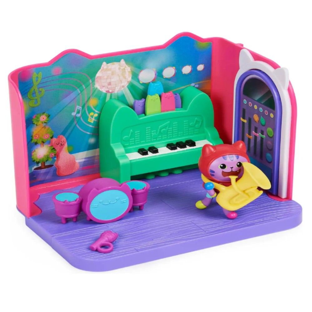 Gabby´s Dollhouse - Conjunto de Instrumentos Musicais para Sala de Música