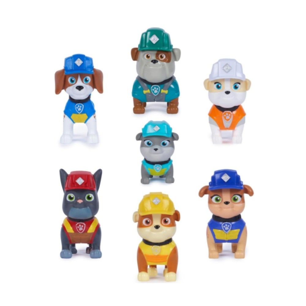 Patrula Pata Rubble & Crew - Conjunto de Figuras
