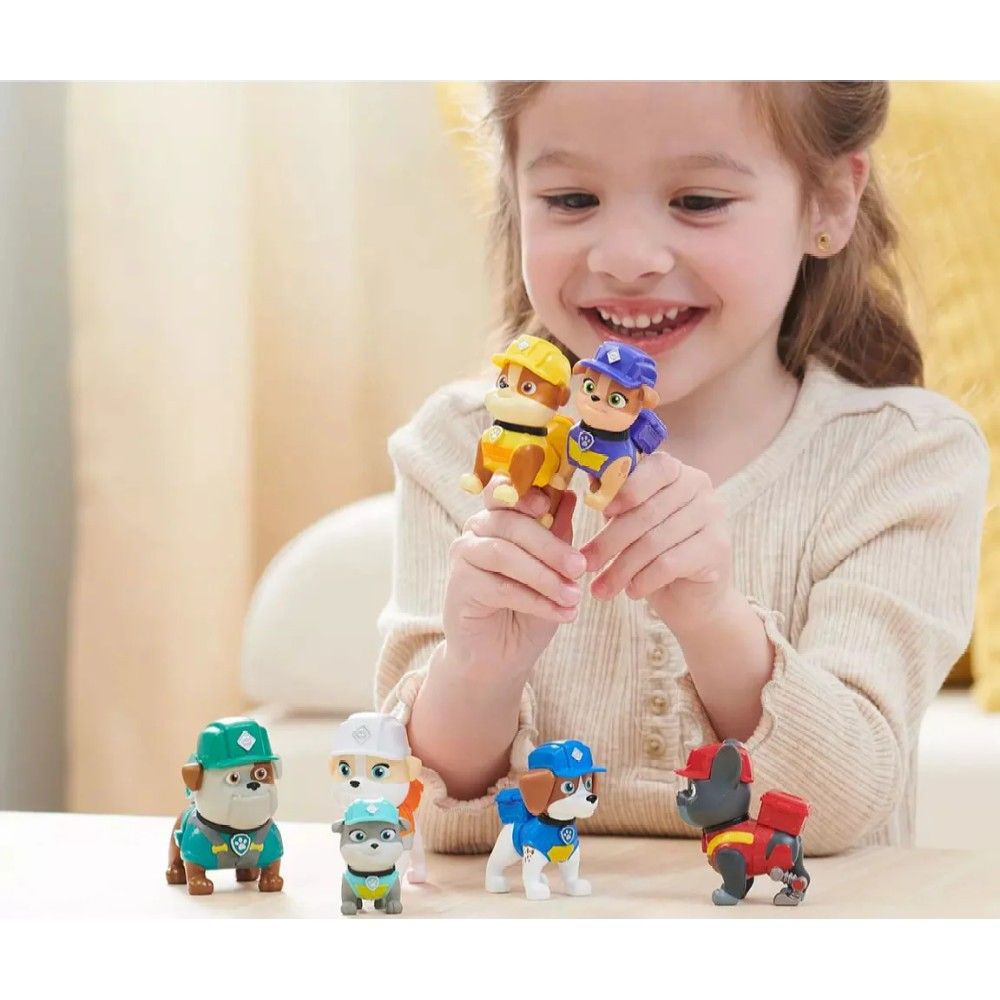 Patrula Pata Rubble & Crew - Conjunto de Figuras