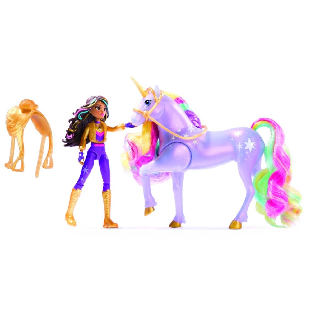 Unicorn Academy - Sophia & Wildstar com luzes mágicas