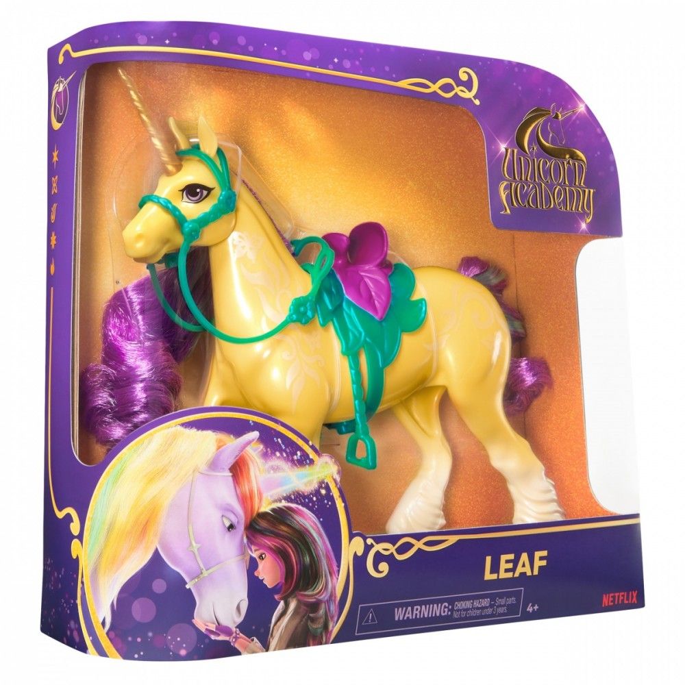 Unicorn Academy - Unicórnio Leaf