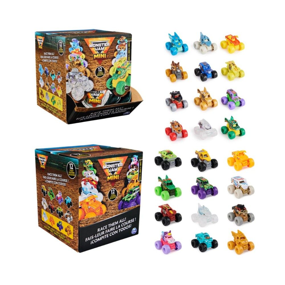 Monster Jam - Sortido de veículos Mini