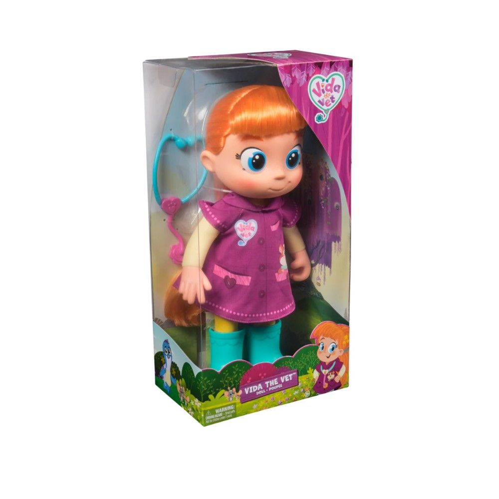 Veterinária Vida - Boneca Vida de 33cm