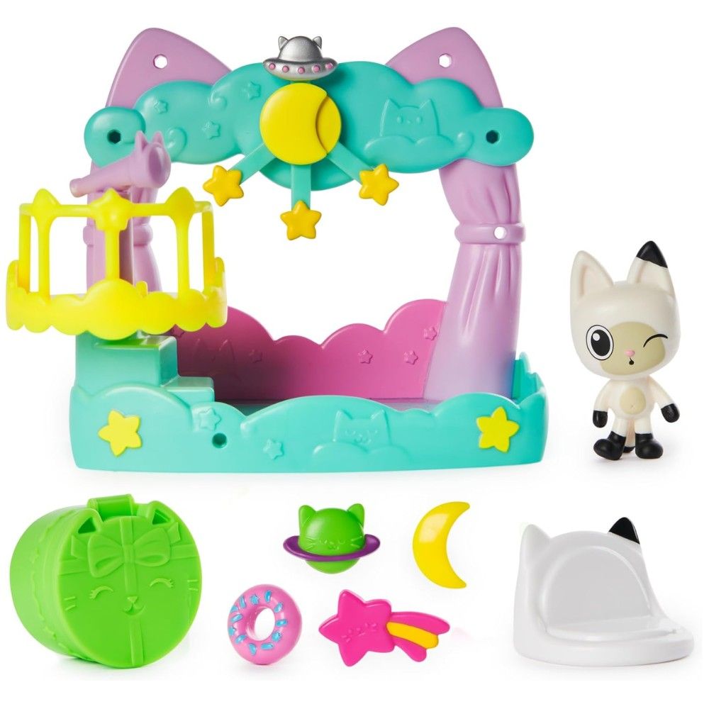 Gabby´s Dollhouse - Sortido de Acessórios para varandas da Casa Gaby