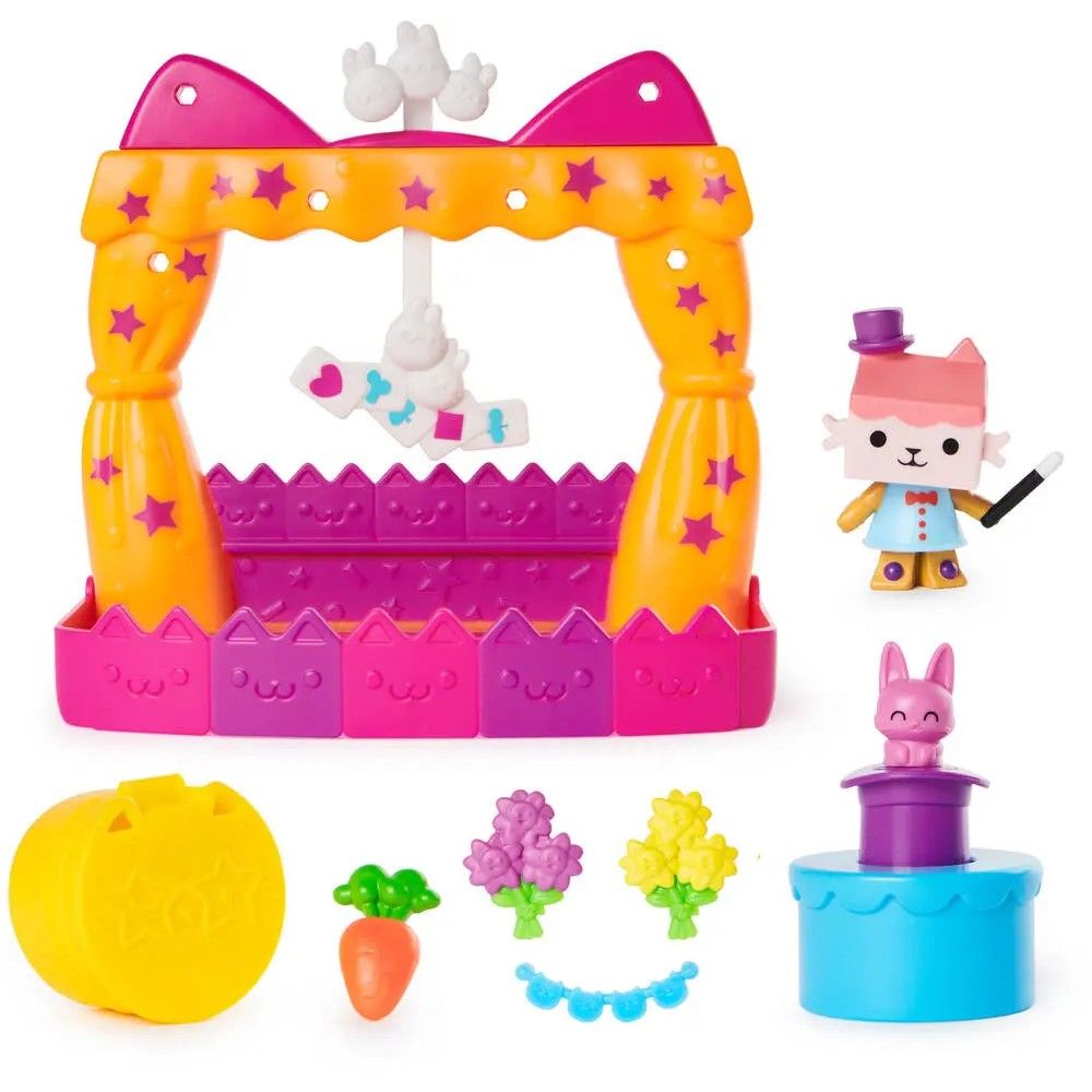 Gabby´s Dollhouse - Sortido de Acessórios para varandas da Casa Gaby