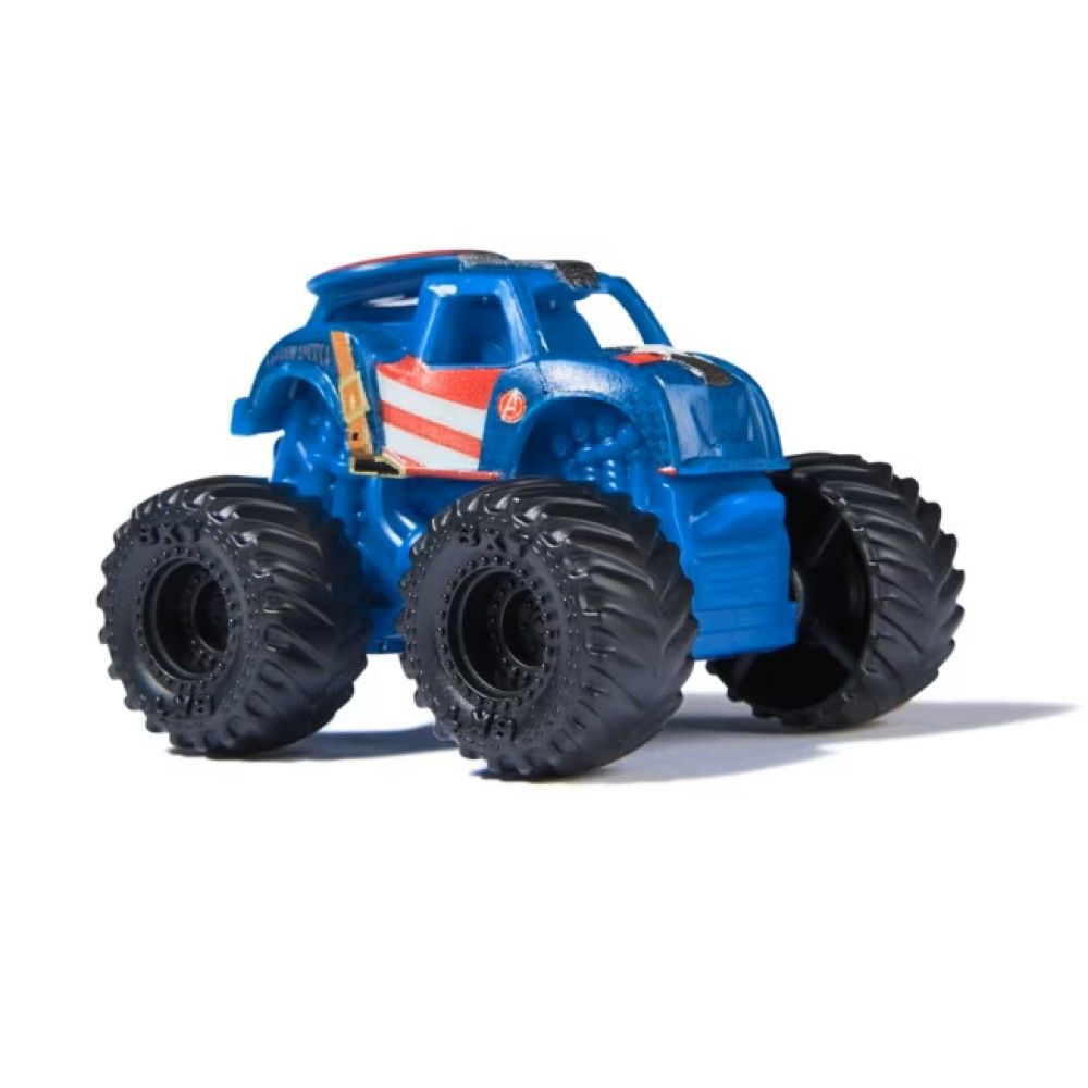 Monster Jam - Pack de 3 veículos Marvel Mini