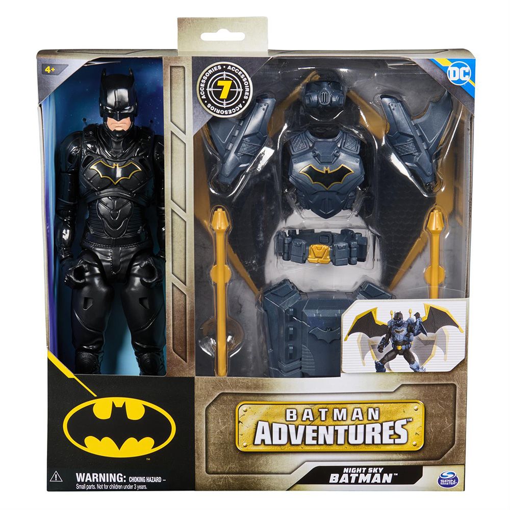 Figura Batman Night Sky 30 cm com acessórios