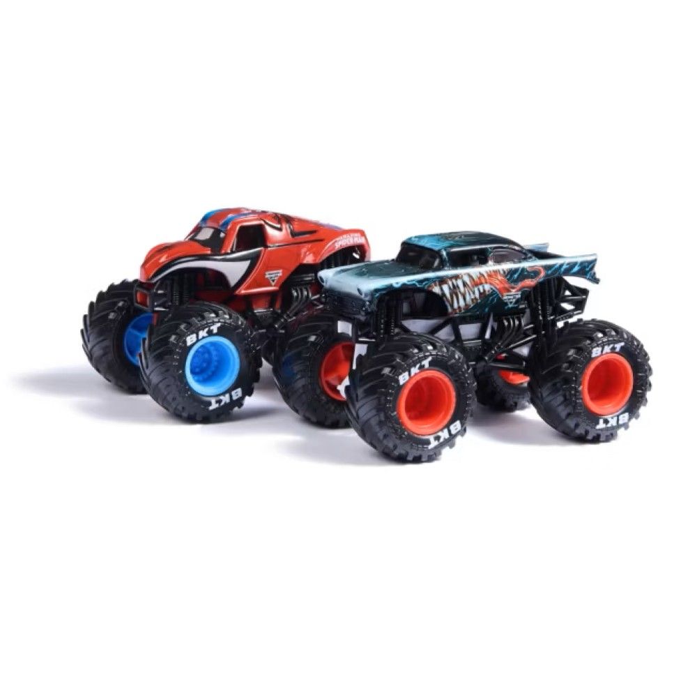 Monster Jam - Pack de 2 veículos Marvel 1/64